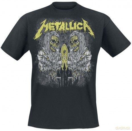 Metallica: Unisex Tee: Sanitarium (Back Print) (Medium)