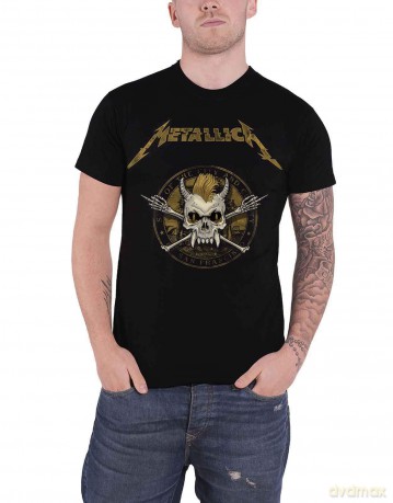 Metallica: Unisex Tee: Scary Guy Seal (Medium)