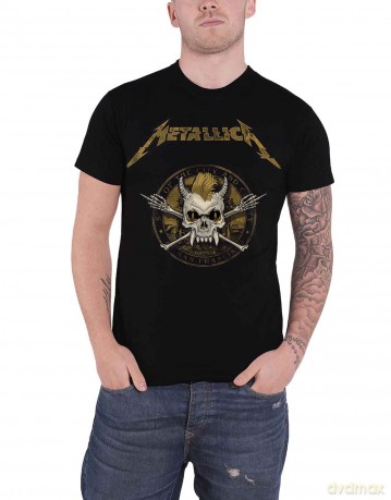 Metallica: Unisex Tee: Scary Guy Seal (Small)