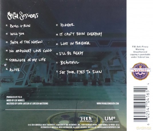 P.O.D.: The Acoustic Sessions [CD]