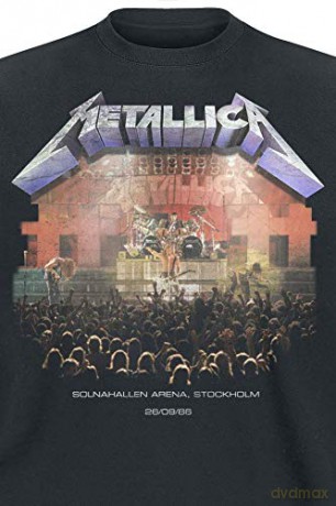 Metallica: Unisex Tee: Stockholm '86. (Back Print) (XX-Large)