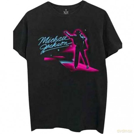 Michael Jackson: Men's Tee: Neon (X-Large)