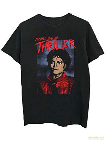 Michael Jackson: Men's Tee: Thriller Pose (Large)