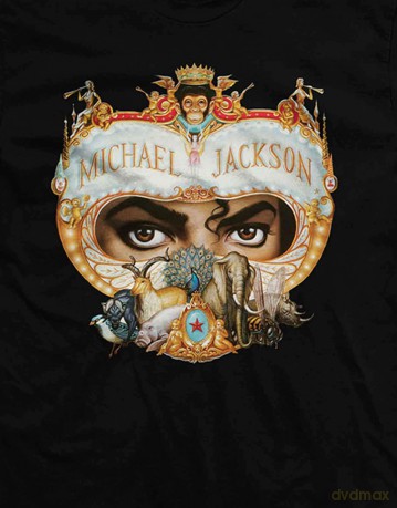 Michael Jackson: Unisex T-Shirt: Dangerous (Black) (Medium)