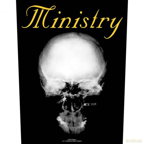 Ministry: Back Patch: The Mind is a terrible thing