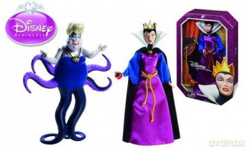 BARBIE DISNEY KLASYKA CZARNE CHARAKTERY BDJ31 WB3 [ZABAWKA]