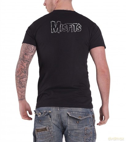 The Misfits: Misfits Men's Tee: Classic Fiend Skull (Large)