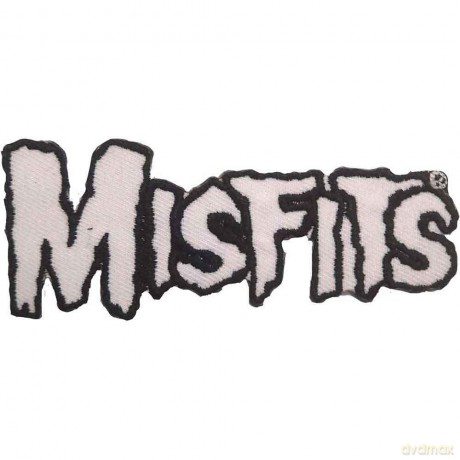 Misfits: Standard Patch: White Logo