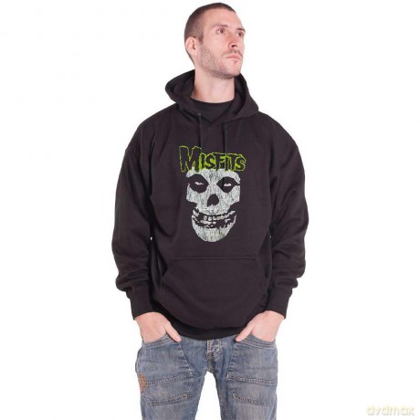 Misfits: Unisex Pullover Hoodie: Vintage Classic (Black) (Small)