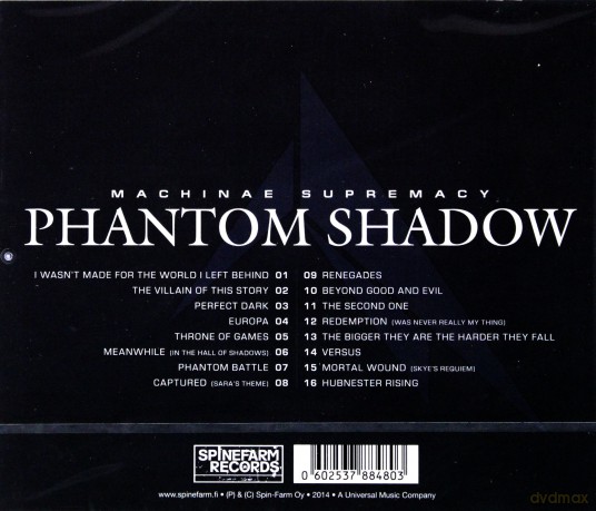 Machinae Supremacy: Phantom Shadow [CD]