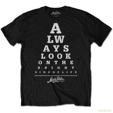 Monty Python: Men's Tee: Bright Side Eye Test (X-Large)