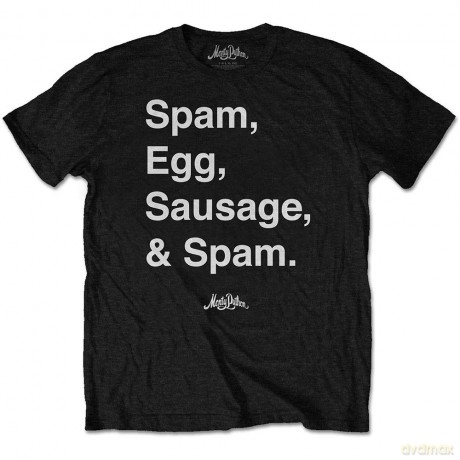 Monty Python: Men's Tee: Spam (Large)
