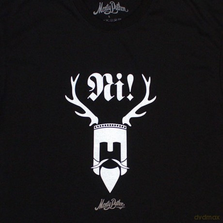 Monty Python: Unisex T-Shirt: Ni (Black) (X-Large)