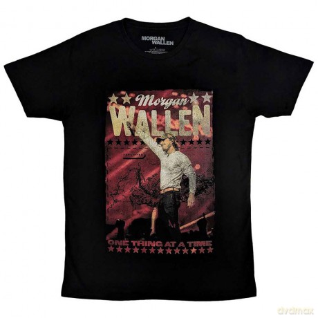 Morgan Wallen: Unisex T-Shirt: One Thing At A Time (Black) (Medium)