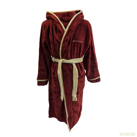 Morrissey: Unisex Bathrobe: Portrait (Red) (Back Print) (Large - X-Large)