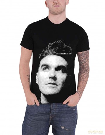 Morrissey: Unisex T-Shirt: Everyday Photo (Black) (Large)