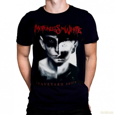 Motionless in White: Motionless In White Men's Tee: Split Screen (X-Large)