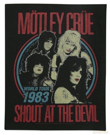 Motley Crue: Back Patch: Shout at the Devil (Loose)