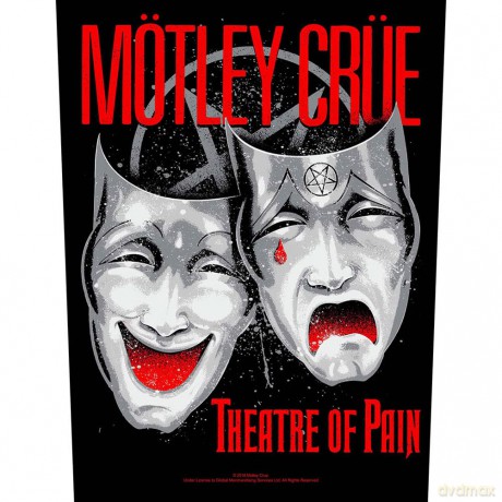 Motley Crue: Back Patch: Theatre of Pain (Loose)