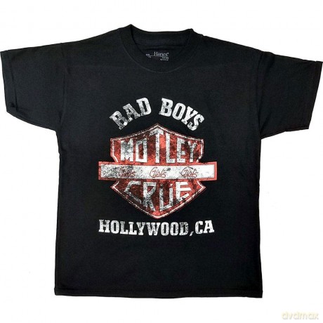 Motley Crue: Kids T-Shirt: BBOH (Black) (12-13 Years)
