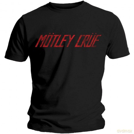 Motley Crue: Men's Tee: Distressed Logo (Medium)