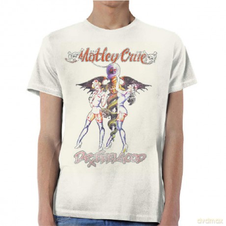 Motley Crue: Men's Tee: Dr Feelgood Vintage (XX-Large)
