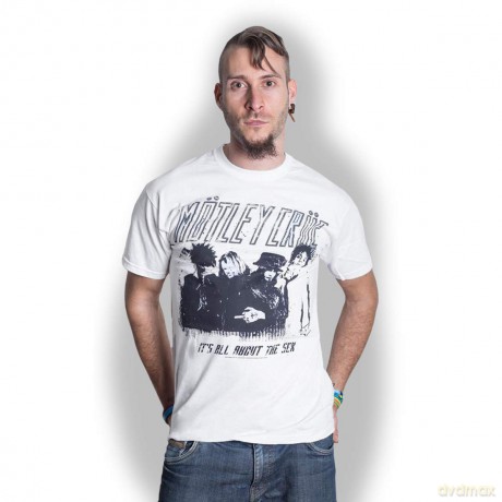 Motley Crue: Men's Tee: Stencil (Small)
