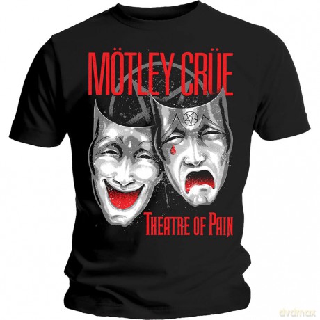 Motley Crue: Men's Tee: Theatre of Pain Cry (Small)