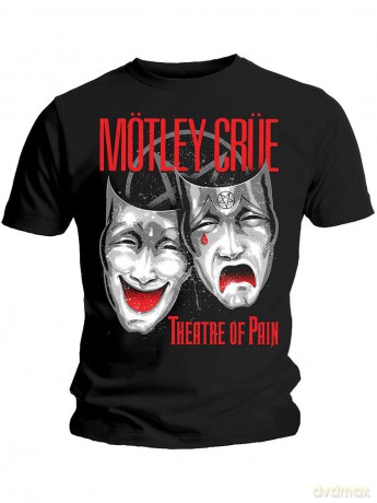 Motley Crue: Men's Tee: Theatre of Pain Cry (Small)