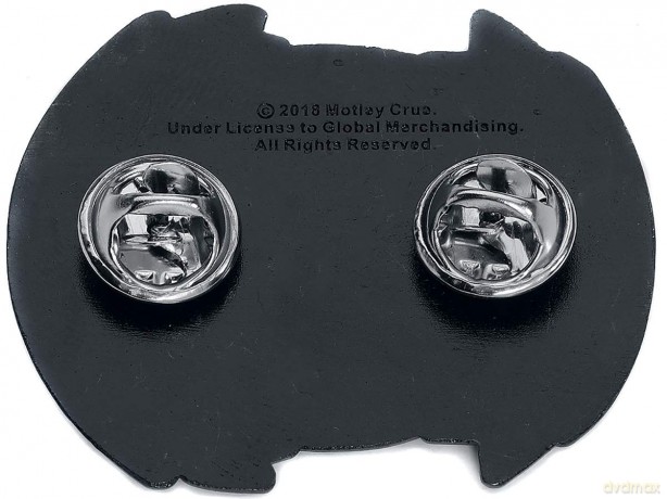 Motley Crue: Pin Badge: Pentagram (Retail Pack)