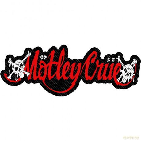 Motley Crue: Standard Patch: Dr Feelgood Logo Cut Out