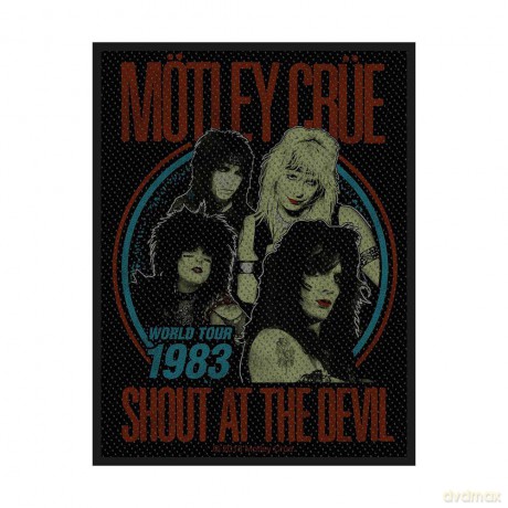 Motley Crue: Standard Patch: Shout at the Devil (Loose)