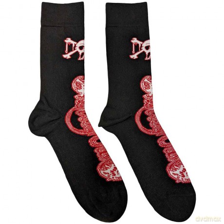 Motley Crue: Unisex Ankle Socks: Feelgood (Black) (UK Size 7 - 11)