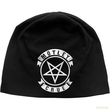 Motley Crue: Unisex Beanie Hat: Pentagram (Black)