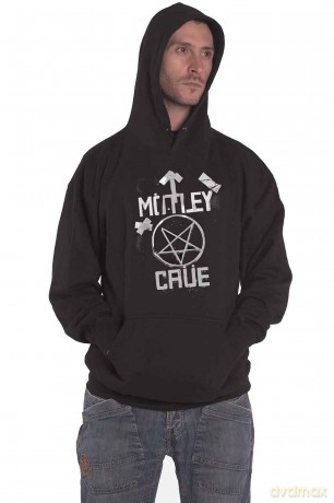 Motley Crue: Unisex Pullover Hoodie: Roadcase (Black) (XX-Large)