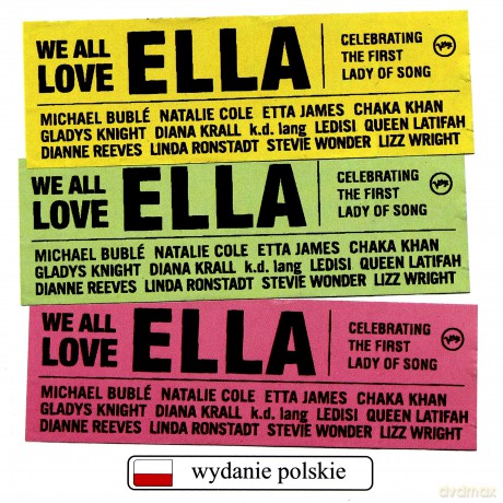 Various: We All Love Ella: (Polska Cena!!) [CD]