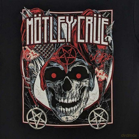 Motley Crue: Unisex T-Shirt: Vegas (Black) (Medium)
