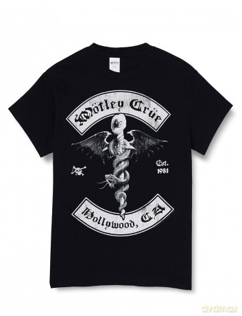 Motley Crue: Unisex Tee: Feelgood Hollywood Revision (Medium)