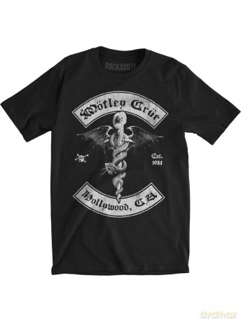 Motley Crue: Unisex Tee: Feelgood Hollywood Revision (Small)