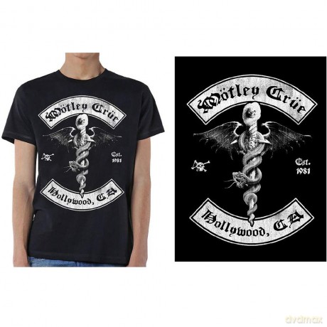 Motley Crue: Unisex Tee: Feelgood Hollywood Revision (X-Large)