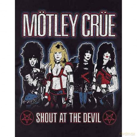 Motley Crue: Unisex Tee: Shout at the Devil (Large)