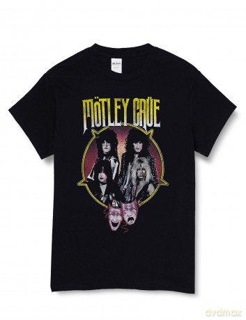 Motley Crue: Unisex Tee: Theatre Pentagram (Medium)