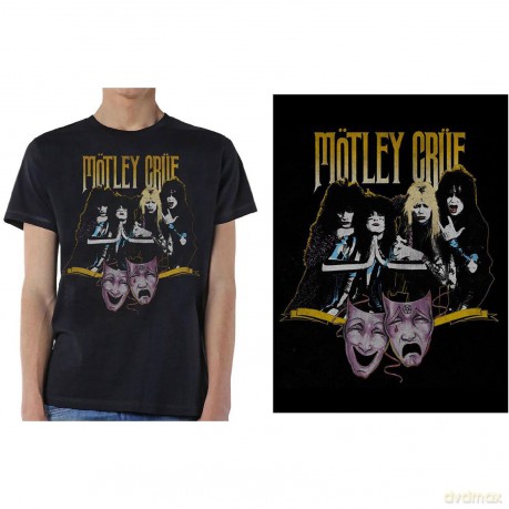 Motley Crue: Unisex Tee: Theatre Vintage (Medium)