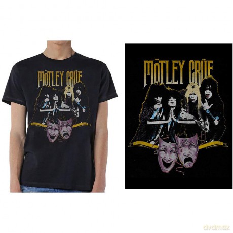 Motley Crue: Unisex Tee: Theatre Vintage (Small)