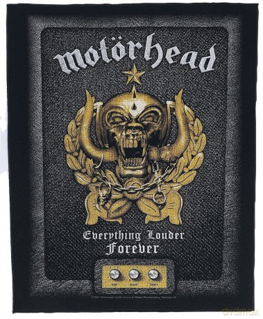 Motorhead: Back Patch: Everything Louder Forever
