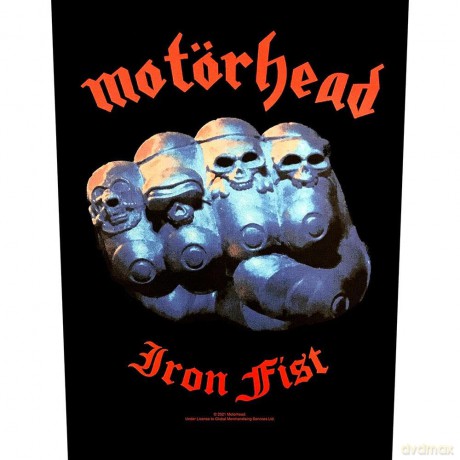 Motorhead: Back Patch: Iron Fist 2017