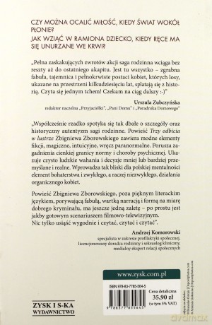 Trzy odbicia w lustrze - Zbigniew Zborowski [KSIĄŻKA]