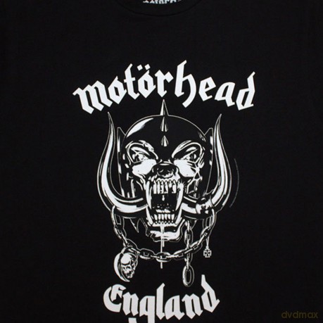 Motorhead: Ladies Crop Top: England (Black) (Medium)