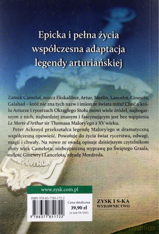 Śmierć króla Artura - Peter Ackroyd [KSIĄŻKA]