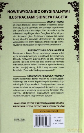 Sherlock Holmes. Dolina trwogi tom 2 - Arthur Conan Doyle [KSIĄŻKA]